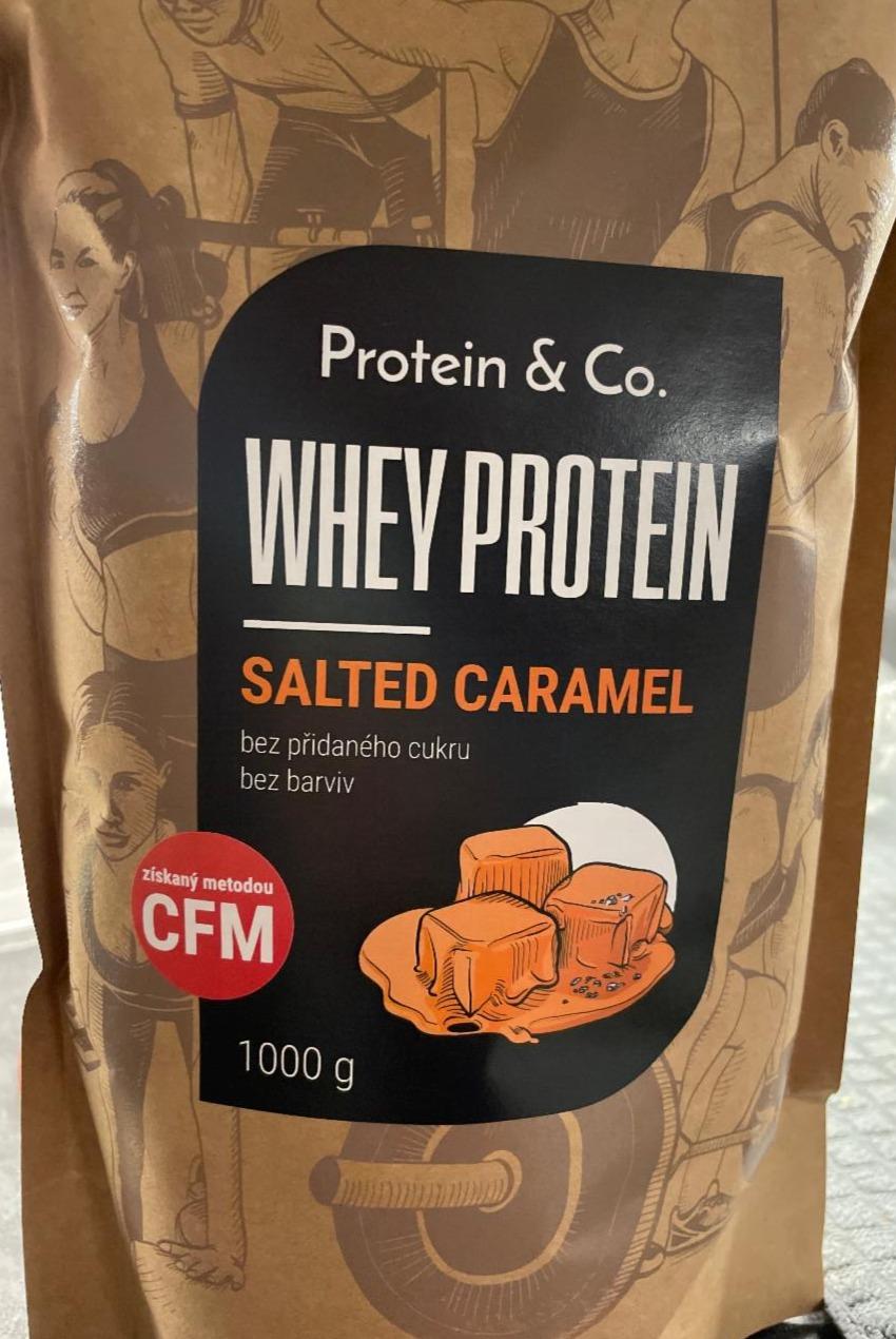 Fotografie - Whey Protein CFM Salted Caramel Protein & Co.