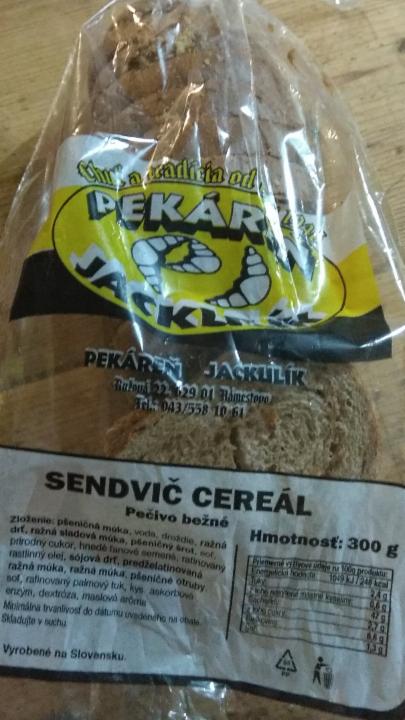 Fotografie - sendvič cereal jackulik 