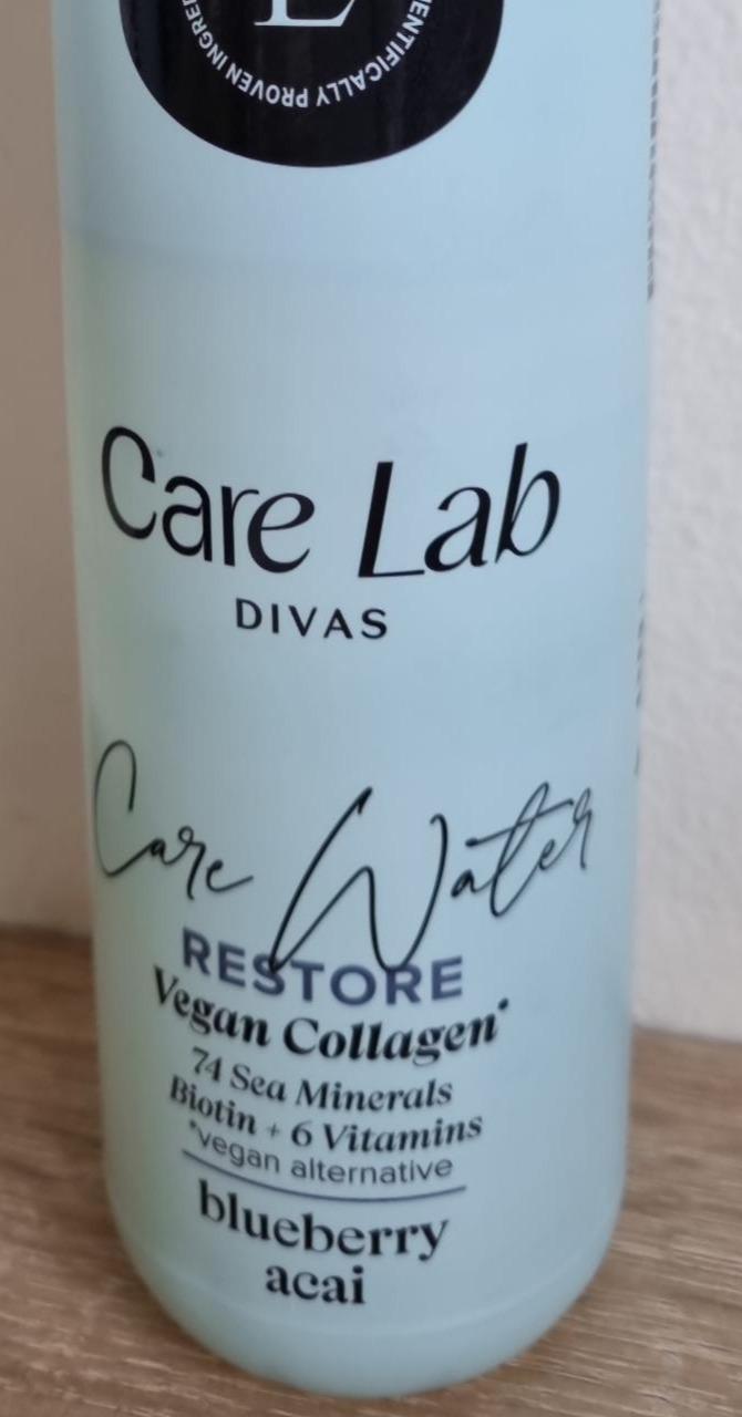 Fotografie - Care Lab Water Restore Vegan Collagen Blueberry Acai Divas