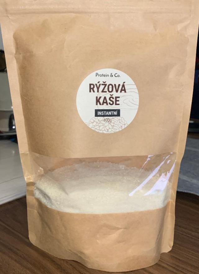 Fotografie - Rýžová kaše instantní Protein & Co.