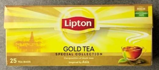 Fotografie - Gold tea special collection Lipton