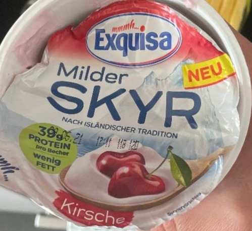 Fotografie - Milder Skyr Kirsche Exquisa