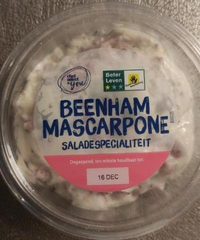 Fotografie - beenham mascarpone salade