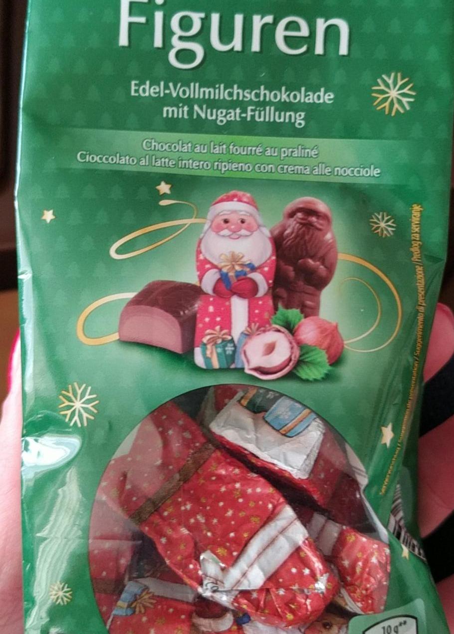 Fotografie - Mini Fuguren Edel-Vollmilchschokolade mit Nugat-Füllung Monarc