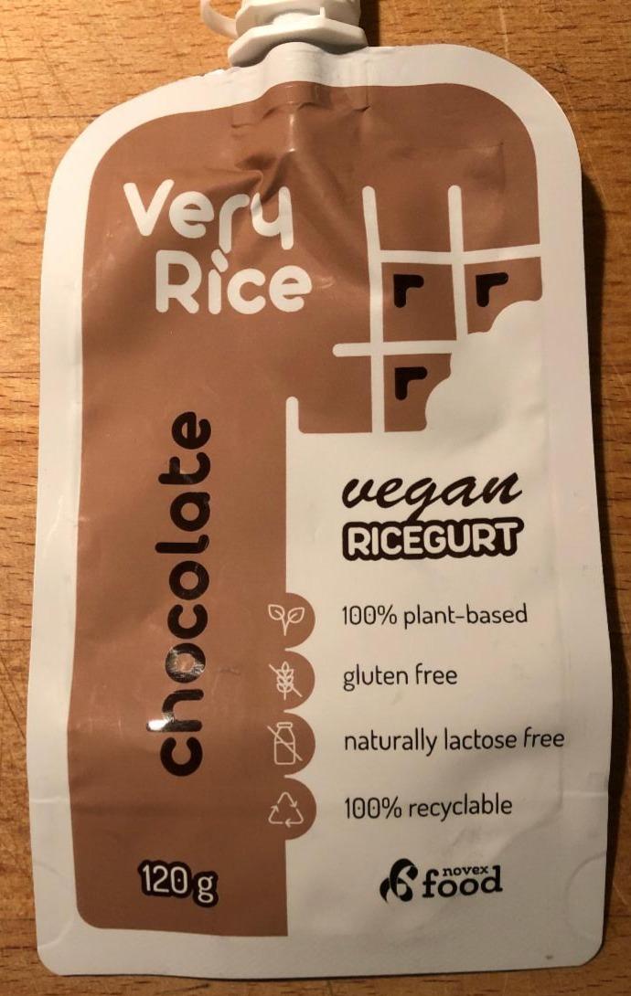 Fotografie - Vegan Ricegurt Chocolate Very Rice