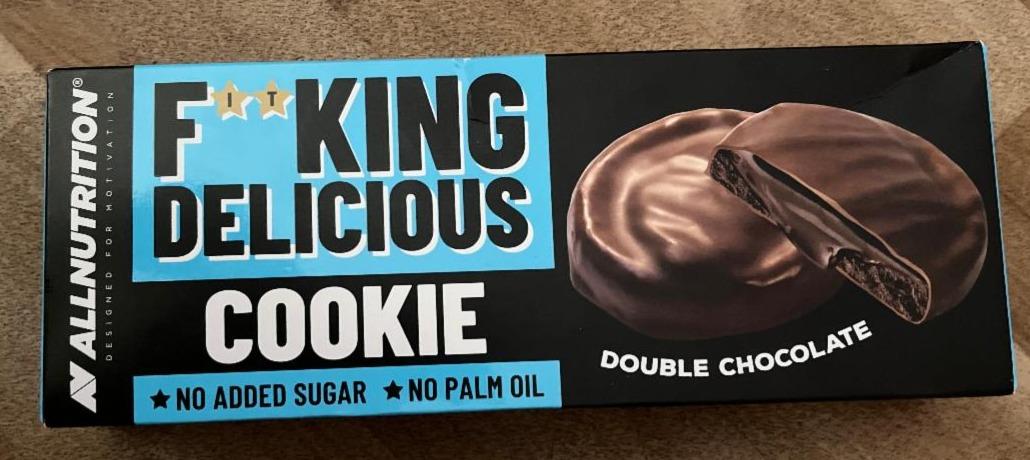 Fotografie - F**king Delicious Cookie Double Chocolate Allnutrition