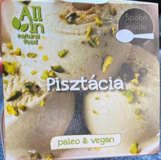 Fotografie - pisztacia All in natural food