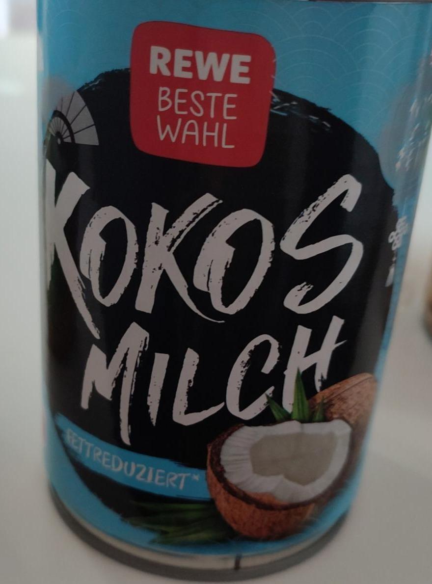 Fotografie - Kokosmilch fettreduziert Rewe Beste Wahl