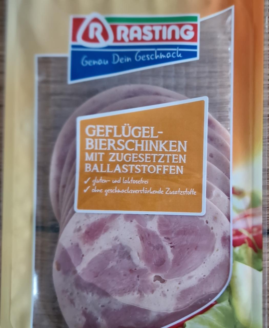 Fotografie - Geflügel-Bierschinken Rasting