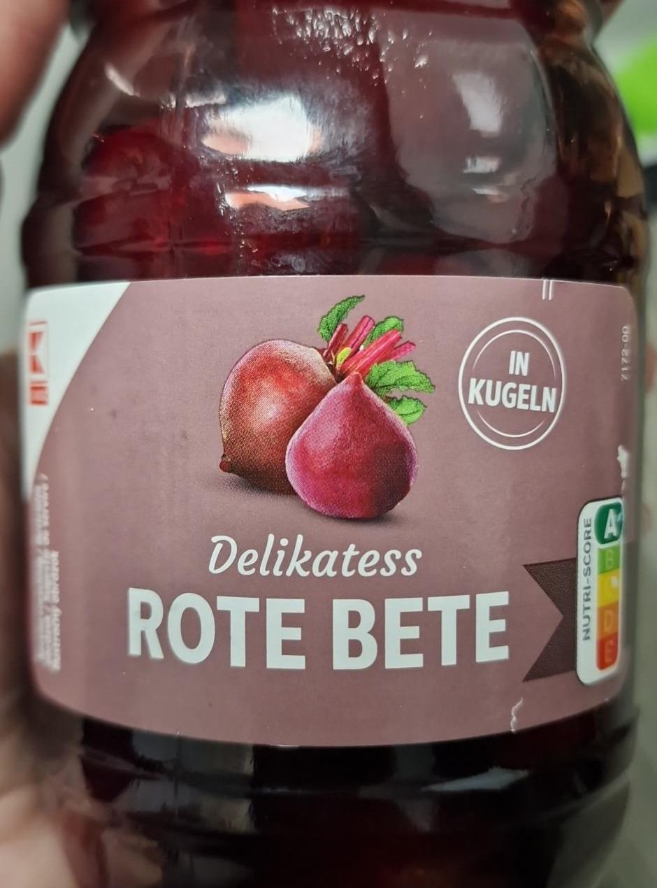 Fotografie - Delikatess Rote Bete in Kugeln K-Classic