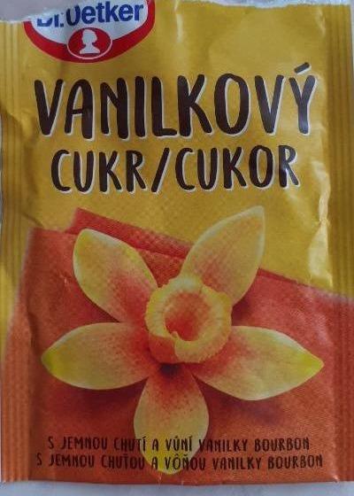 Fotografie - vanilkový cukor Dr.Oetker