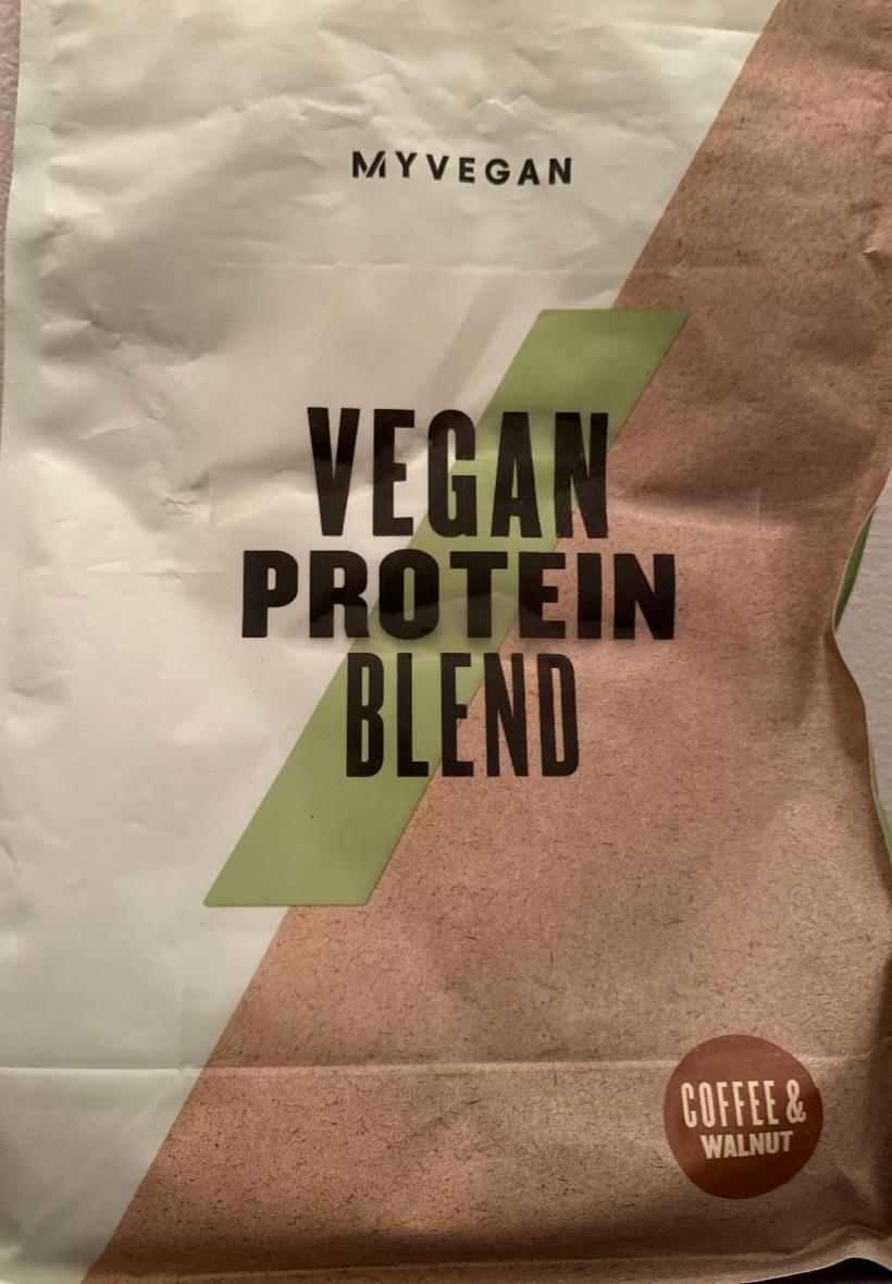 Fotografie - Vegan Protein Blend Coffee & Walnut MyVegan