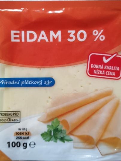 Fotografie - Eidam 30 % tuku Globus