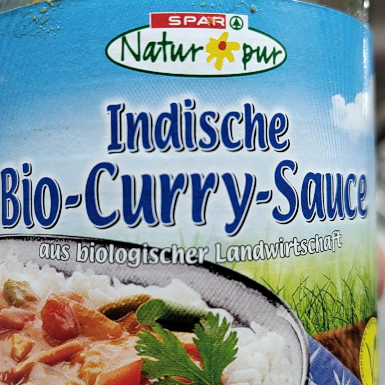 Fotografie - Indische Bio-Curry-Sauce Spar Natur pur