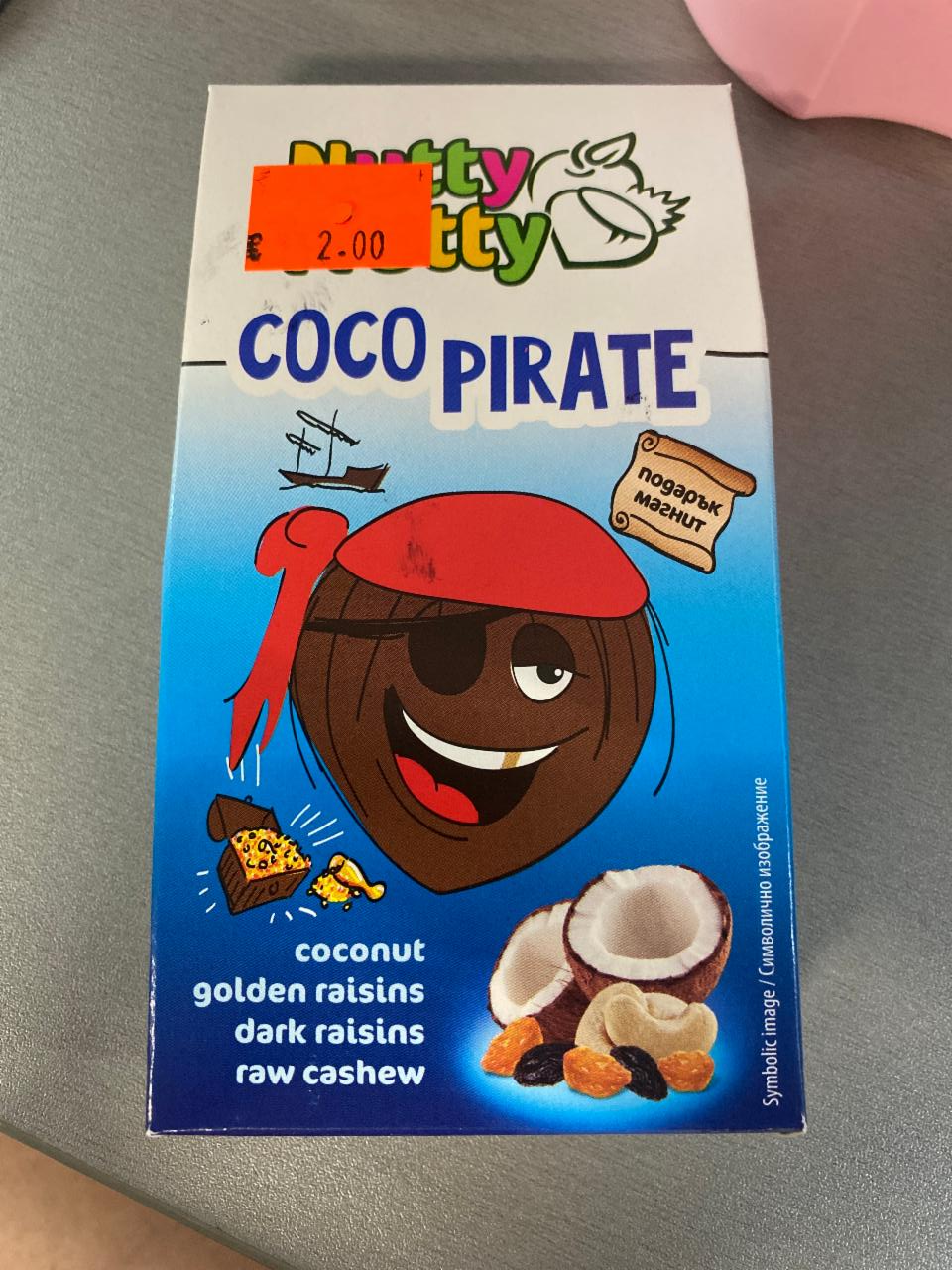 Fotografie - coco pirate Nutty Frutty