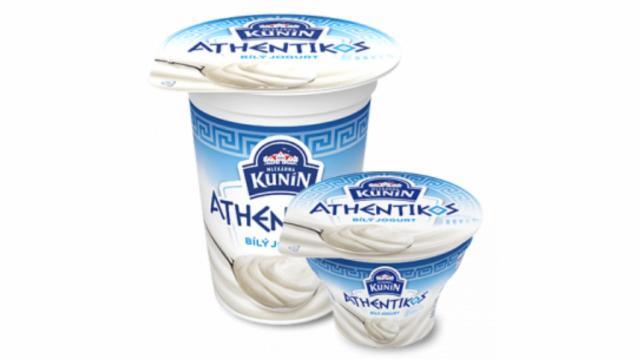 Fotografie - Biely jogurt Athentikos Kunín