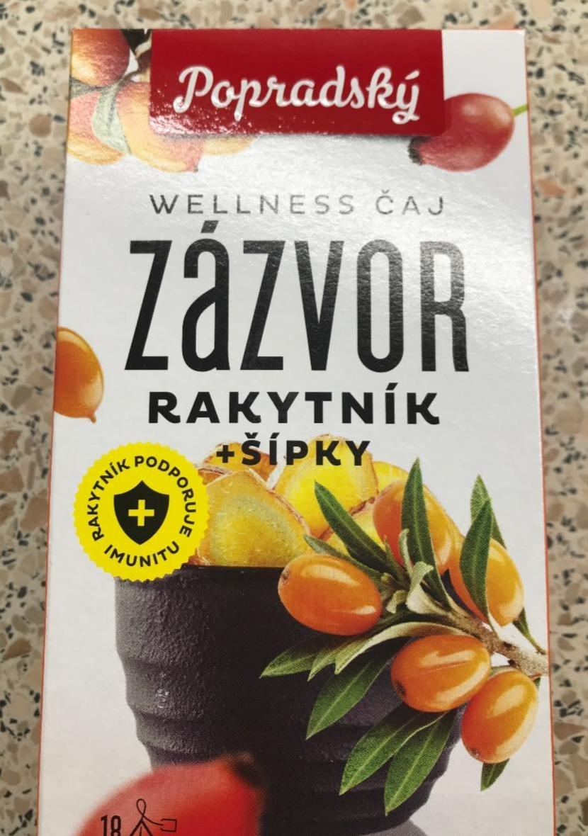 Fotografie - Wellness čaj Zázvor Rakytník + Šípky Popradský