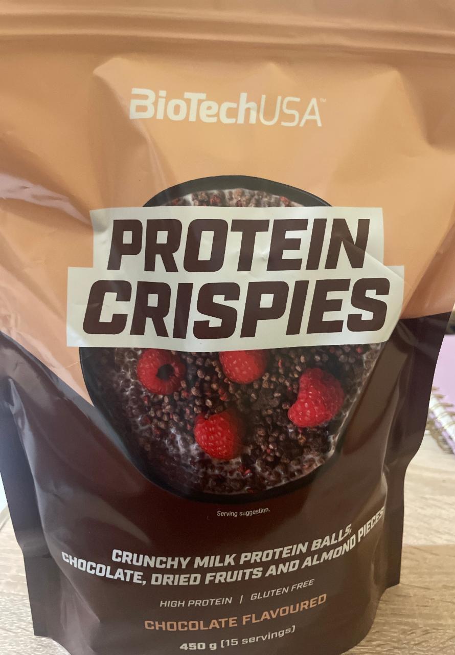 Fotografie - Protein Crispies Chocolate flavoured BioTechUSA