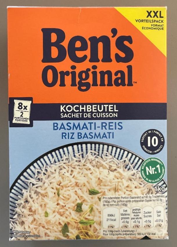 Fotografie - Basmati - reis Ben´s Original