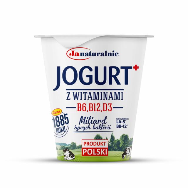 Fotografie - Naturalny jogurt Jana