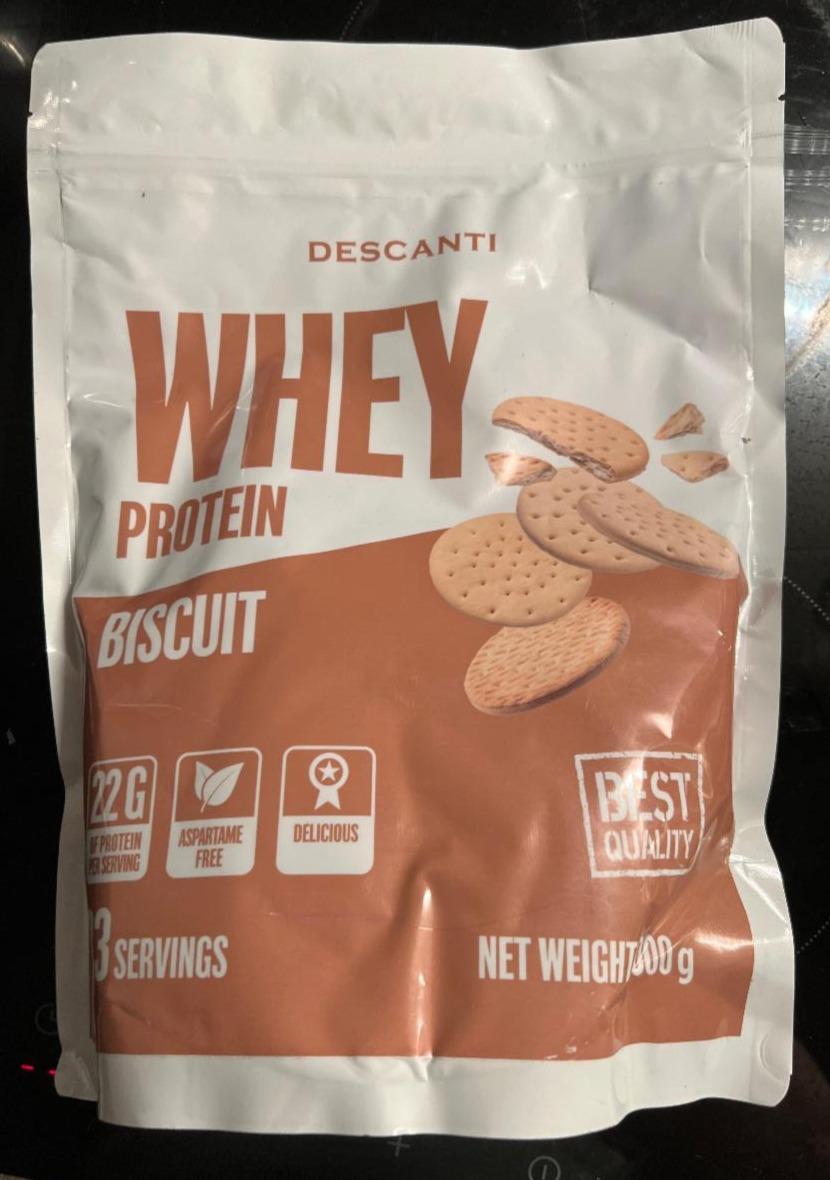Fotografie - Whey Protein Biscuit Descanti