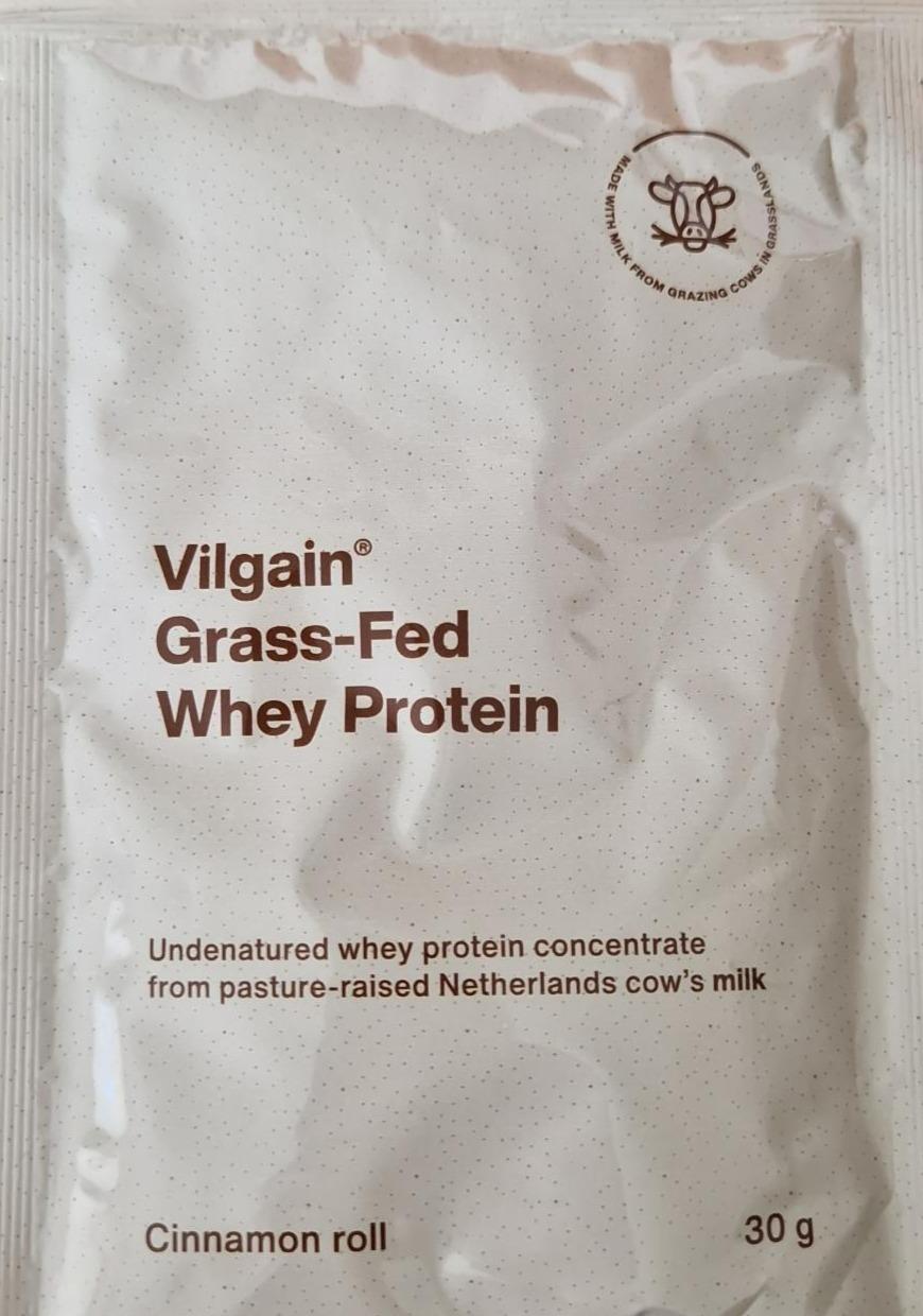 Fotografie - Grass-Fed Whey Protein Cinnamon Roll Vilgain