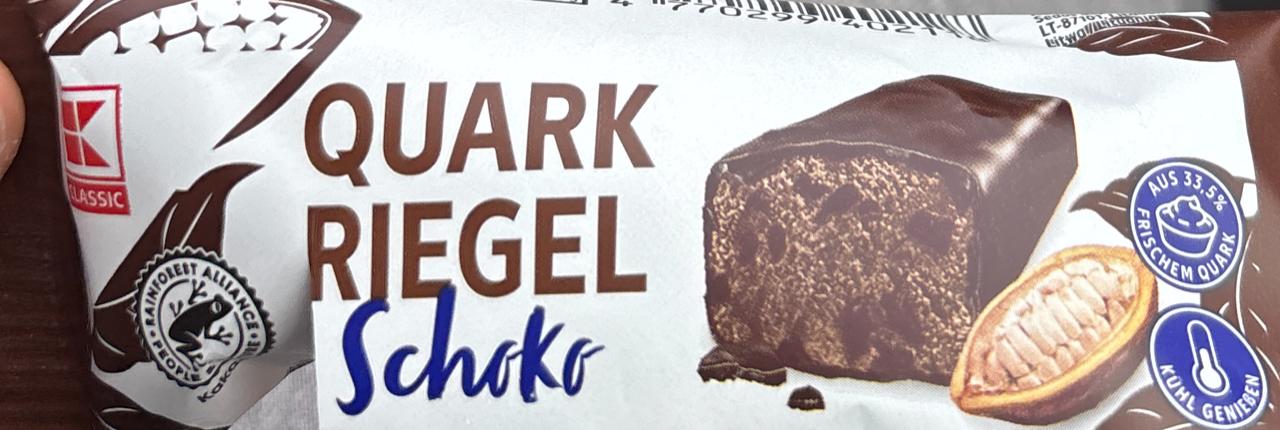 Fotografie - Quark riegel schoko K-Classic