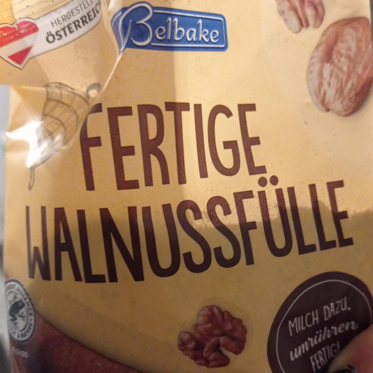 Fotografie - Fertige walnussfülle Belbake