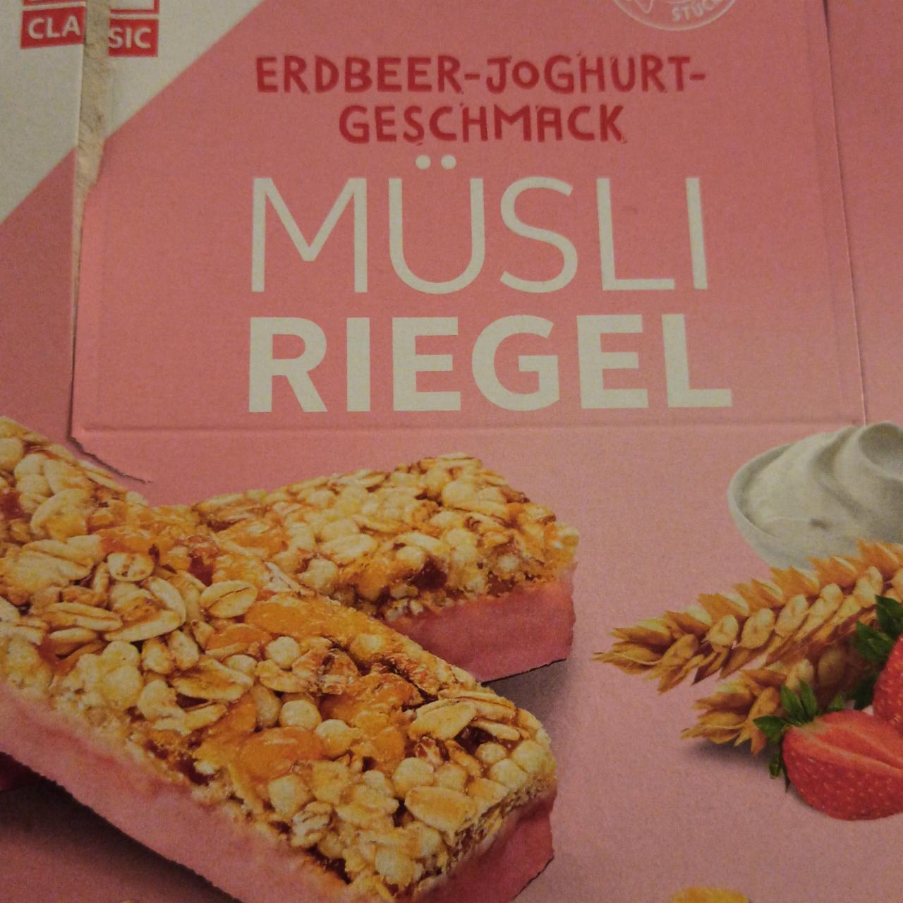 Fotografie - Müsli Riegel Erdbeer-Joghurt-Geschmack K-Classic