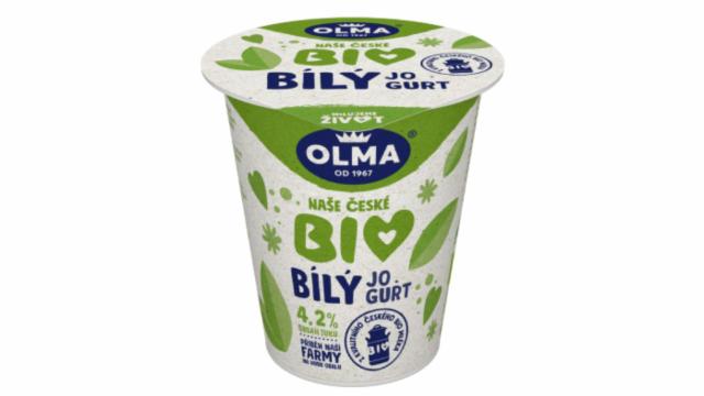 Fotografie - BIO jogurt bílý 4,2% Olma