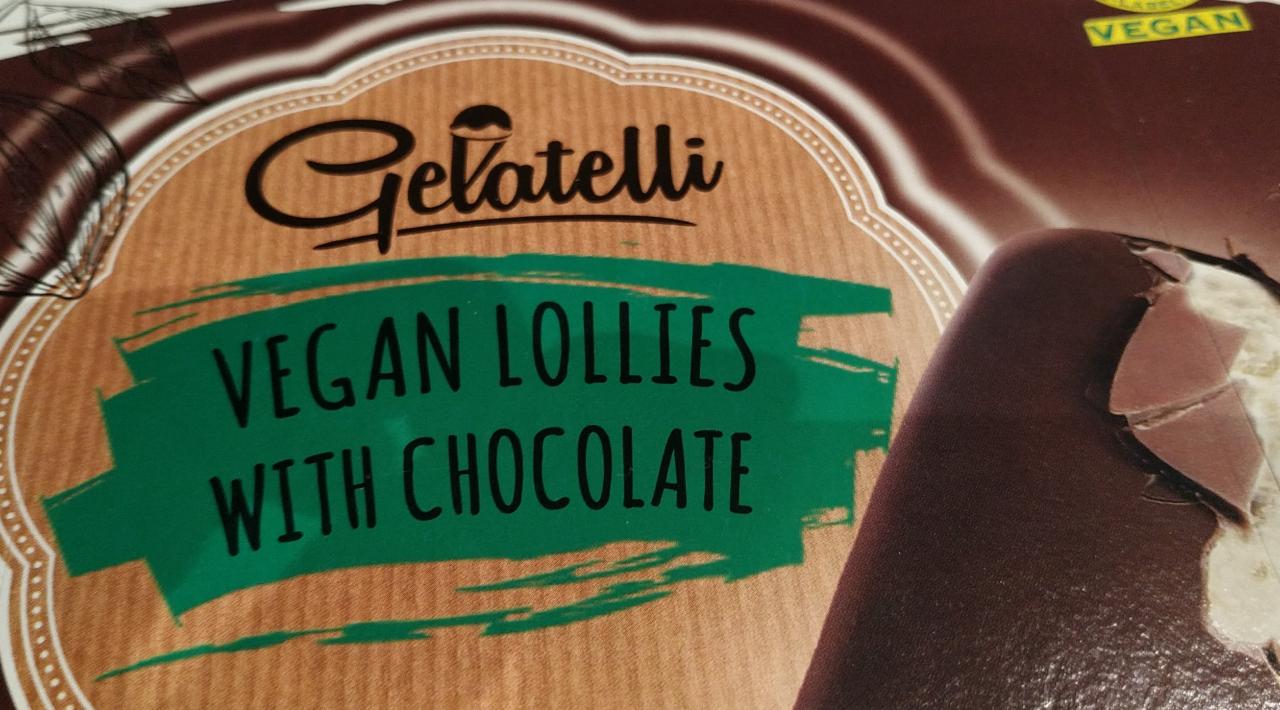 Fotografie - Gelatelli vegan lollies with chocolate