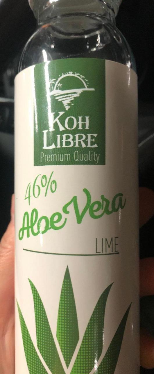 Fotografie - KOH LIBRE 46% aloe vera lime napoj