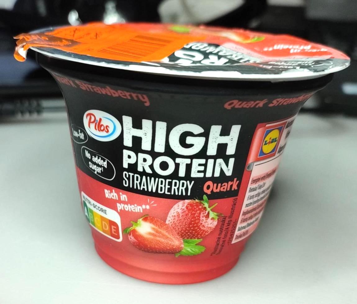 Fotografie - High Protein Strawberry Quark Pilos