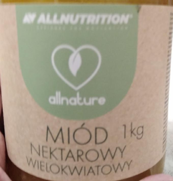 Fotografie - Miód nektarowy wielokwiatowy Allnutrition