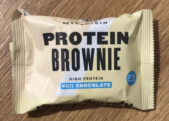 Fotografie - Protein brownie White chocolate MyProtein