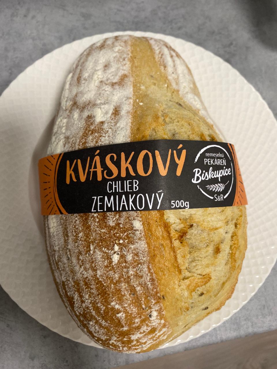 Fotografie - Kváskový chlieb zemiakový Pekáreň Biskupice
