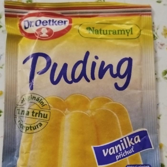 Fotografie - originál puding vanilka prášok Dr. Oetker
