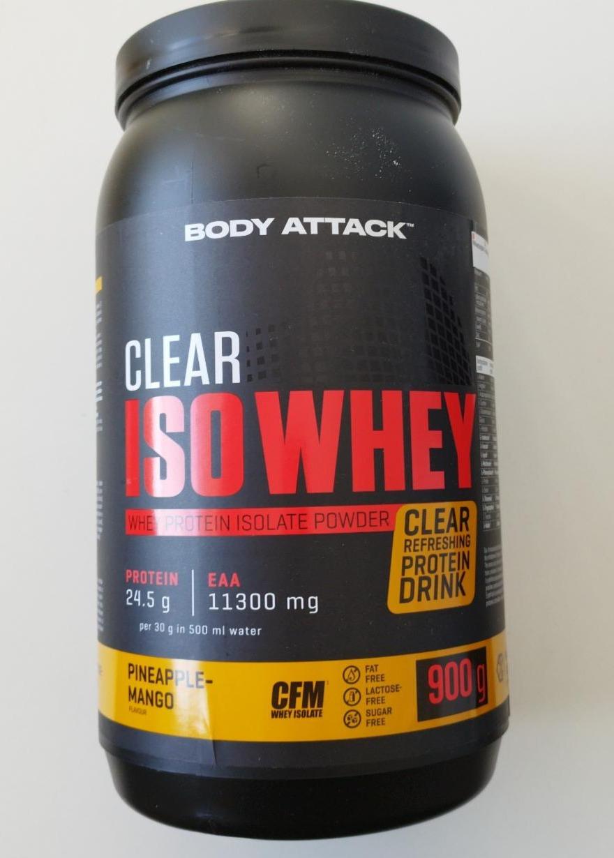 Fotografie - Clear ISO Whey Pineapple-Mango Body Attack