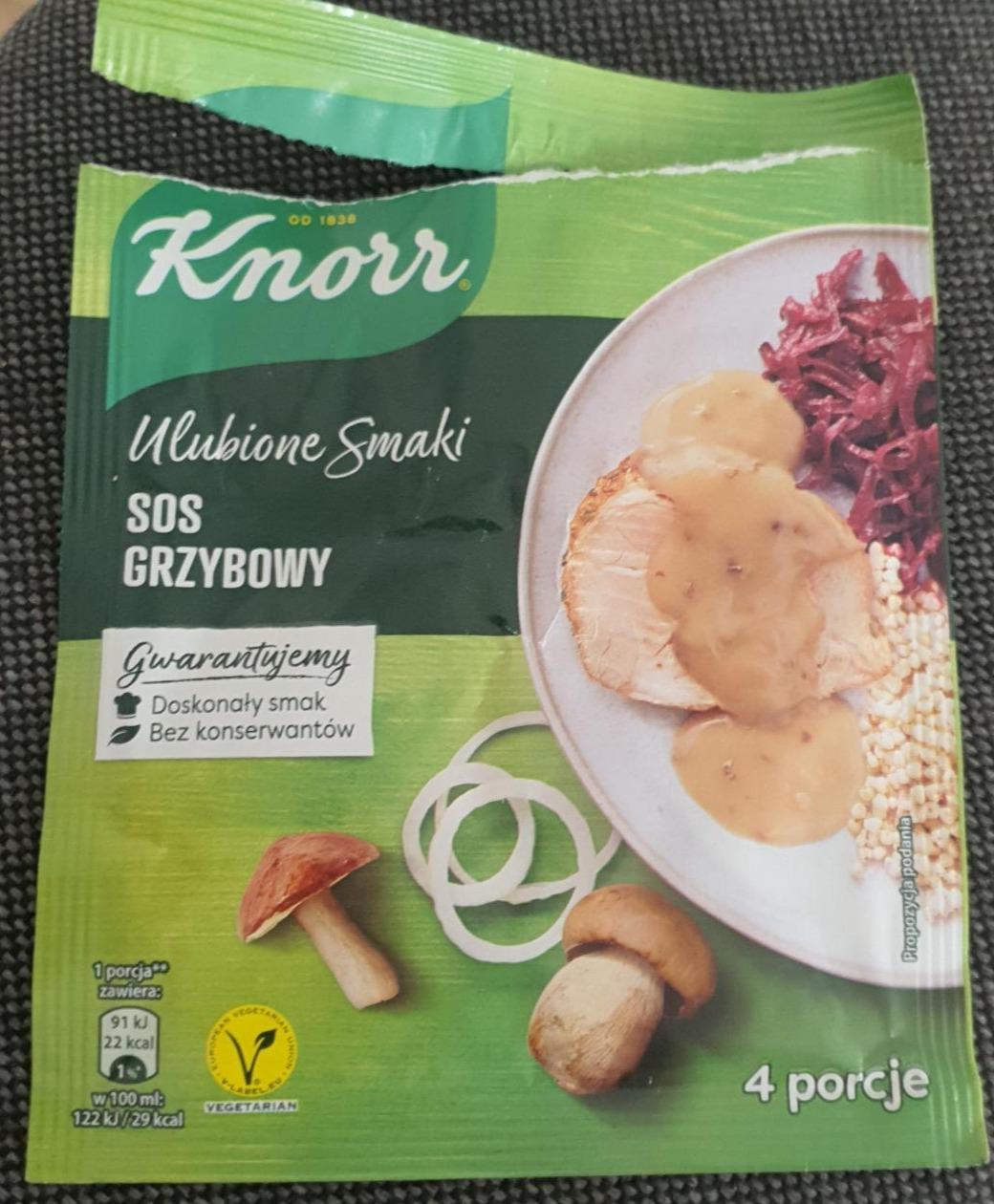 Fotografie - Sos Grzybowy Knorr