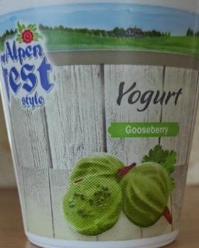 Fotografie - yogurt Gooseberry Alpen Fest