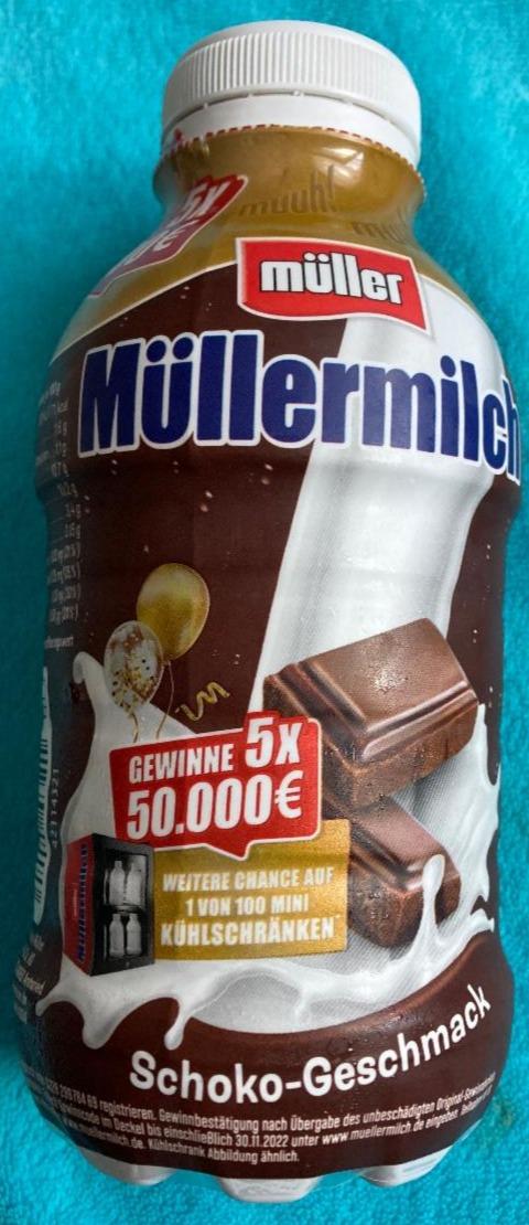 Fotografie - Müllermilch s čokoládovou príchuťou