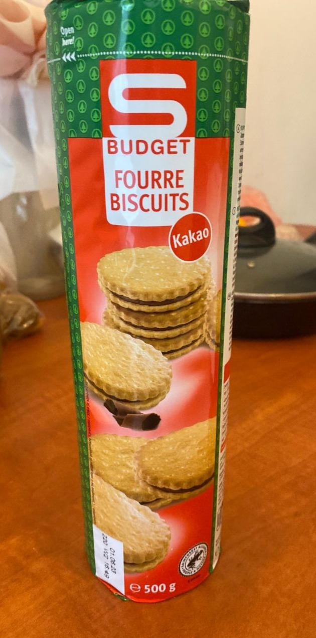 Fotografie - Fourre biscuits kakao S Budget