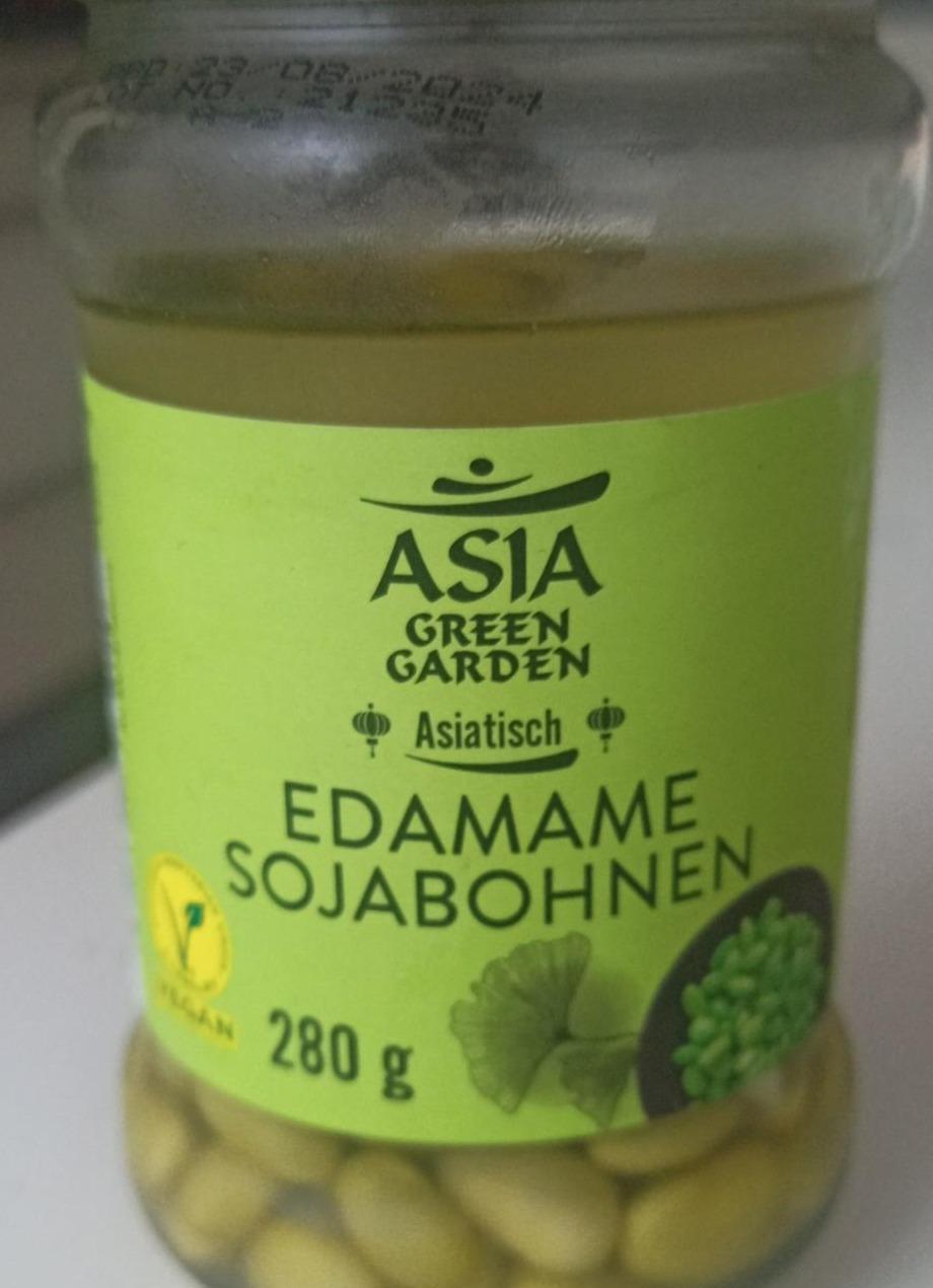 Fotografie - Edamame Sojabohnen Asia Green Garden