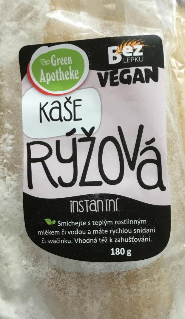 Fotografie - ryžová kaša instantná Green Apotheke