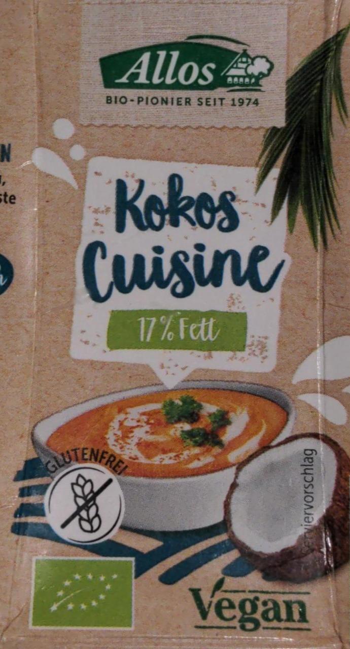 Fotografie - Kokos Cuisine 17% fett Allos