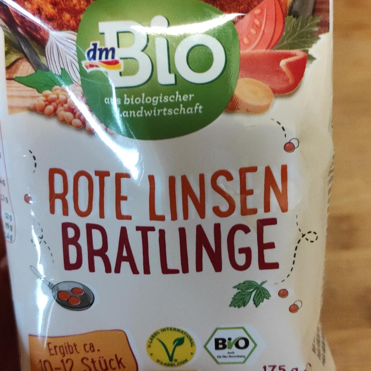 Fotografie - rote Linsen Bratlinge dmBio