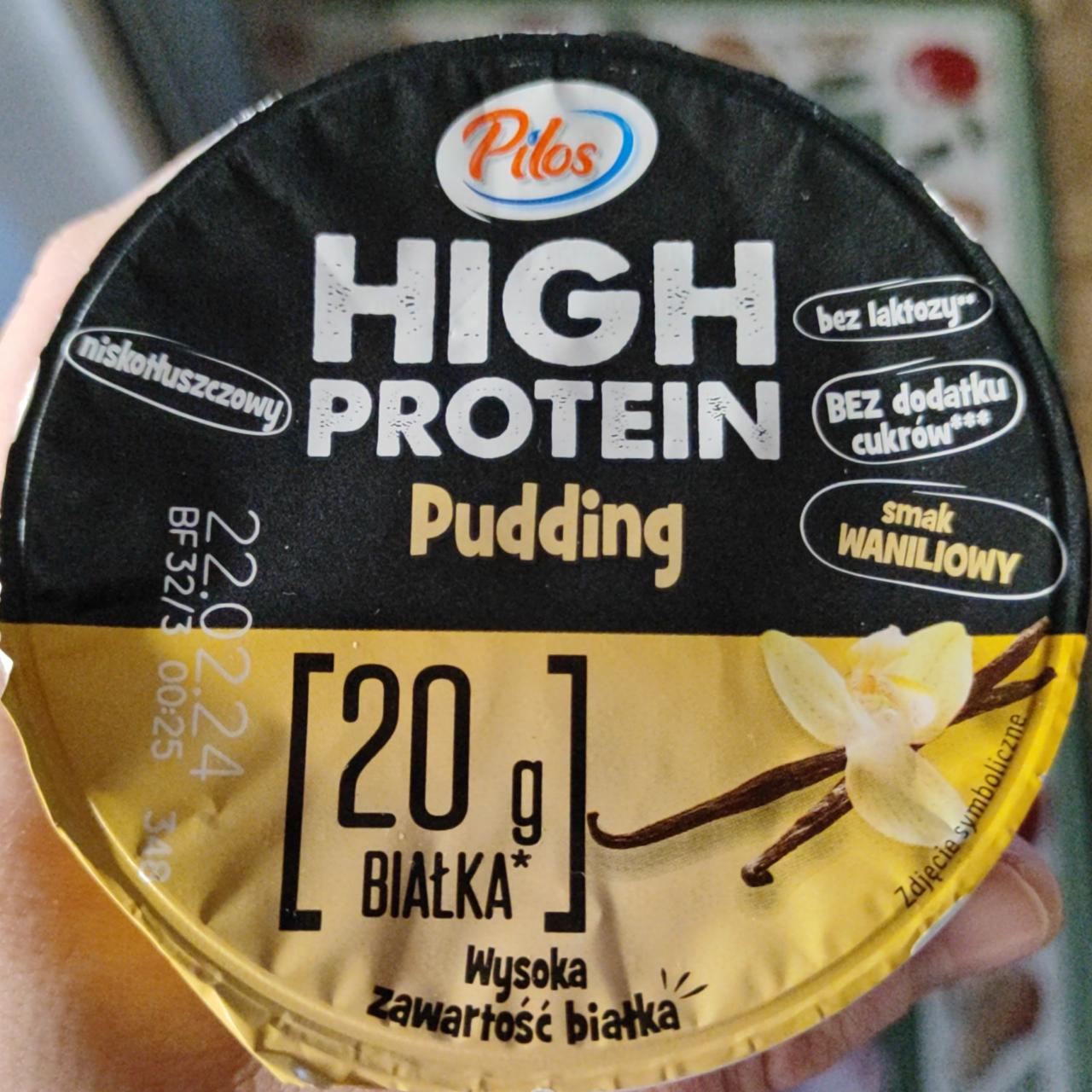 Fotografie - High Protein Pudding smak waniliowy Pilos