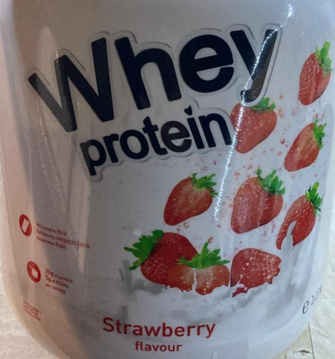 Fotografie - Whey Protein Strawberry flavour Fitness Authority