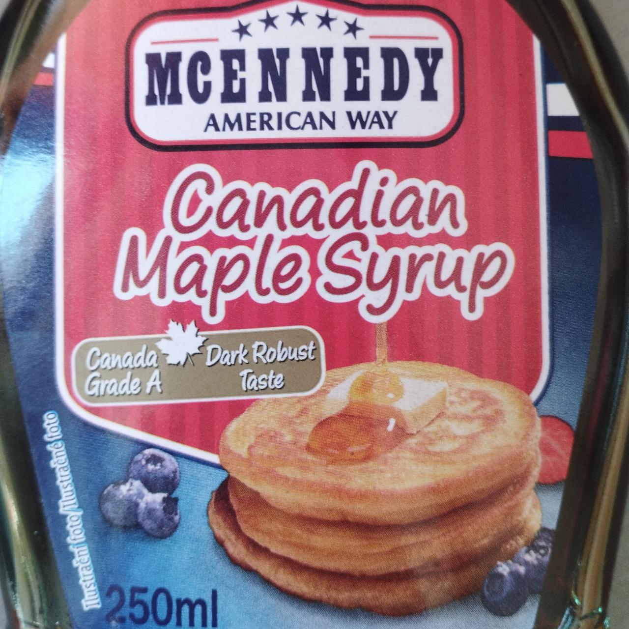 Fotografie - Canadian Maple Syrup Grade A McEnnedy