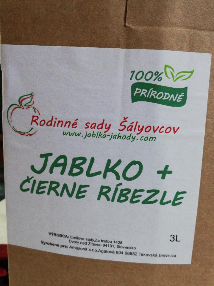 Fotografie - Rodinné sady Šályovcov Jablko+čierne ríbezle